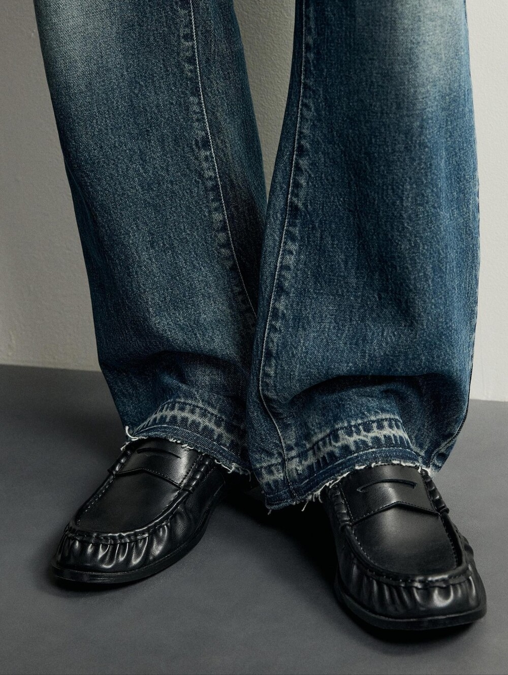 Zara DRESS PENNY LOAFERS